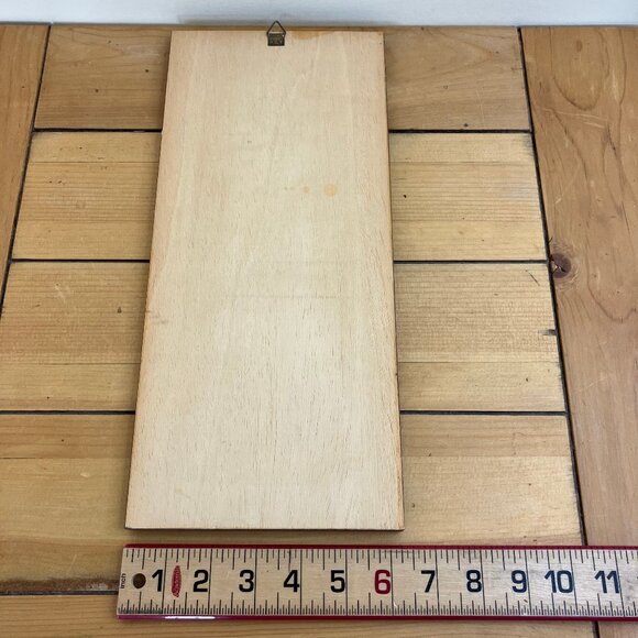 Flower Vine Wooden Marquetry Wall Hanging Floral Inlay Wood Picture Panel - Picture 4 of 4